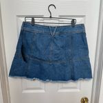 Veronica Beard NWT  Denim Lavelle Ruffle Skirt SZ 16 Photo 2