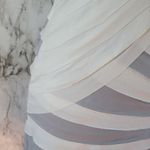 Ark & Co. tiered ruffle strapless dress size small Photo 1