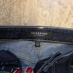 Liverpool  Jeans High Rise Straight Jeans Size 12 Preppy Dark Wash Castle Minimal Photo 4
