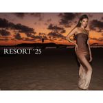 ROCOCO SAND Strapless Maxi Dress in Beige Brown Ombre X Photo 10