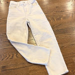 Levi's Levi’s Ribcage Straight Ankle off white corduroy jeans, 23 Photo 0