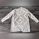 Frye  Women's The Cozy‎ Cardigan, Tan (Oatmeal Combo), Size M AZTEC Photo 11