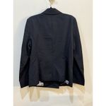 CAbi Lux Tux 987 Black Long Sleeve Double Breasted Notch Lapel Blazer Size 12 Photo 2