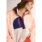 Free People Hit The Slopes Colorblock Pullover Sport Canvas Combo Size X-Small Photo 10