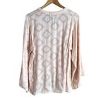 Sanctuary  Flare Sleeve Semi-Sheer Blouse Top in‎ Blush Pink, Size XS Photo 6