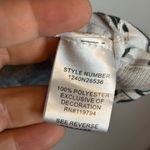 One World  Blouse Women's Size 1X Paisley Beaded Black White NEW Photo 3