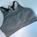 Lululemon Tied To It Sports Bra in Heathered Black Size 4 Photo 5
