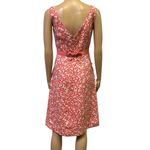 J.Crew  Linen Blend Sleeveless Zip Back with Snap Bow Classic Midi Dress Womens 0 Photo 3