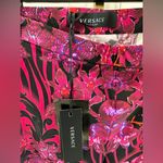 Versace Orchid Print Leggings Photo 4