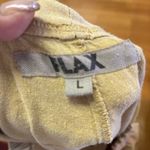 Flax  Tan Linen Coastal Grandma Lagenlook Resortwear Vacation Wide Leg Pants L Photo 4