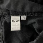 Tribe Kelley Shorts Womens 8 Black Denim Dark Wash Jean Shorts Grunge Streetwear Photo 4