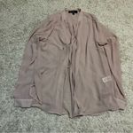 Lulus  long sleeve sheer blouse medium Photo 0