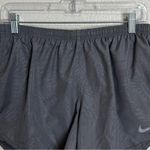 Nike Women's Tempo Modern Embossed Gray Running Shorts, Sz Large Photo 1