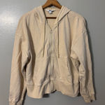 JoyLab  Light Tan Hoodie Zip Up XS Photo 0