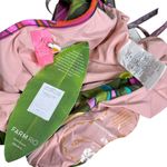 Farm Rio  Jardin De Reve Off-Shoulder Ruffle One Piece Swim, Green, Small Photo 8