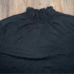 ZARA Black Short Sleeve Dress Photo 2