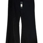 Yoana Baraschi NWT  Business Casual Flare Leg Trouser Pants Slacks Black Career 2 Photo 0