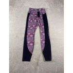 Greyson Leggings Womens Small Floral Nouveau NWT Golf Purple Photo 1