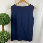 Brooks Brothers  Navy Blue Sleeveless Top XL Photo 1