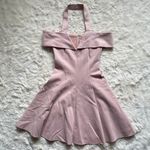 Revolve Nicholas x  Dress Sadie Halter Mini in Blush Pink 0 NWT New Photo 1