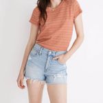 Madewell The Perfect Jean Shorts Destroyed Edition Fiore Wash Photo 0