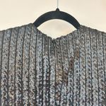 Lulus  Love Lasts Forever Black Sequin Long Sleeve Maxi Dress Size S Photo 9