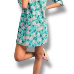 MiracleSuit Talbots pineapple party beach shirt dress coverup Photo 0