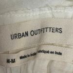 Urban Outfitters  Maisy White Sleeveless Ruffle Racerback Mini Tank Shift Dress M Photo 2