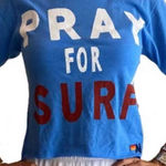 Aviator Nation  Pray For Surf Short Sleeve T-Shirt size L Photo 0