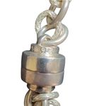 Vintage Esposito ESPO SIG Sterling Silver Pearl Smoky Quartz Women's Bracelet 8" Photo 2