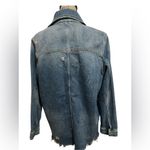 Free People MOONCHILD SHIRT DENIM 100% Cotton Jacket sz M Photo 10