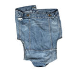 Madewell  Women's XS Blue Denim Jean Vest Cropped Casual Sleeveless Photo 5