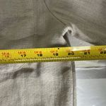 Bonjour  flax blend neutral blazer jacket M beige pockets casual resort work Photo 9