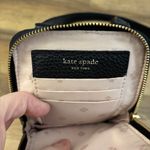 Kate Spade Polly Leather Phone Crossbody Purse Bag Black Photo 3