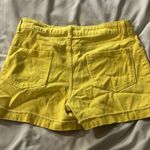 2 for $10! ✨✨ Yellow denim shorts Size 8 Photo 2