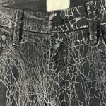 MOTHER Women’s The Looker Breaking Point Jeans Size 25 Black Photo 2