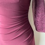 INC sz 0 bodycon sheer lace sheath knee length dress Photo 2