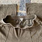 Aerie Corduroy Green Flare Pants Women's Size XL Photo 3