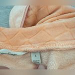 Soft Surroundings Peach Robe Soft Leisure Lounge Pockets Size Large Photo 7