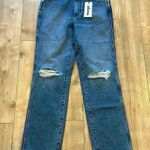 Wrangler NWT  Wild West 603 High Rise Straight Jean Retro Mid Sz 25 X 28 Photo 4