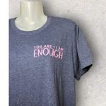 Bella Canvas You Are I Am Enough Graphic Short Sleeve Tee Shirt Women’s Size Medium Photo 1
