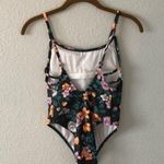 Xhilaration Xhiliration Lilac Floral One Piece Swimsuit NWOT Photo 4