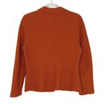 Valerie Stevens 1980s Vintage Burnt Orange Wool Blazer Jacket Small Photo 2
