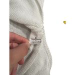 Beach Coastal Knit Sweater Cream and Pink Colorblock Pullover Lightweight S Photo 7