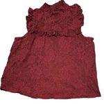 Bleuh Ciel Lace Top Back Button Closure Size L Photo 0