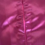 Jessica McClintock for Gunne Sax Vintage Strapless Maroon Satin Maxi Dress Sz 5 Photo 3