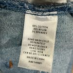 Unique Vintage NEW  Blue Denim Daisy Duke Shorts Women’s Large Photo 4