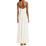 Lulus  Absolutely Breathtaking Halter Gown Women's XS Off White Maxi Sleeveless Photo 1