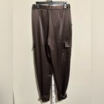 Babaton  Chocolate Satin Skirt Photo 2