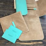 Tiffany & Co. Jewel Pouch 99 Aqua Leather Case Photo 8